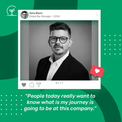 People today really want to know what is my journey is going to be at this company.