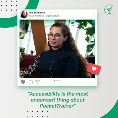 Accessibility is the most important thing about PocketTrainer