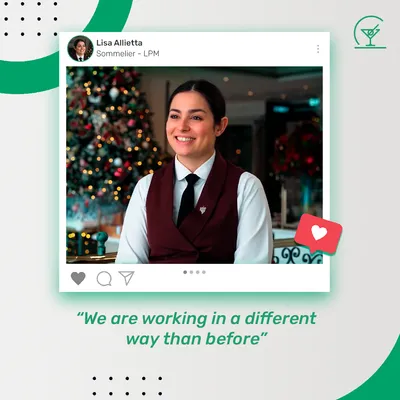 We are working in a different way than before