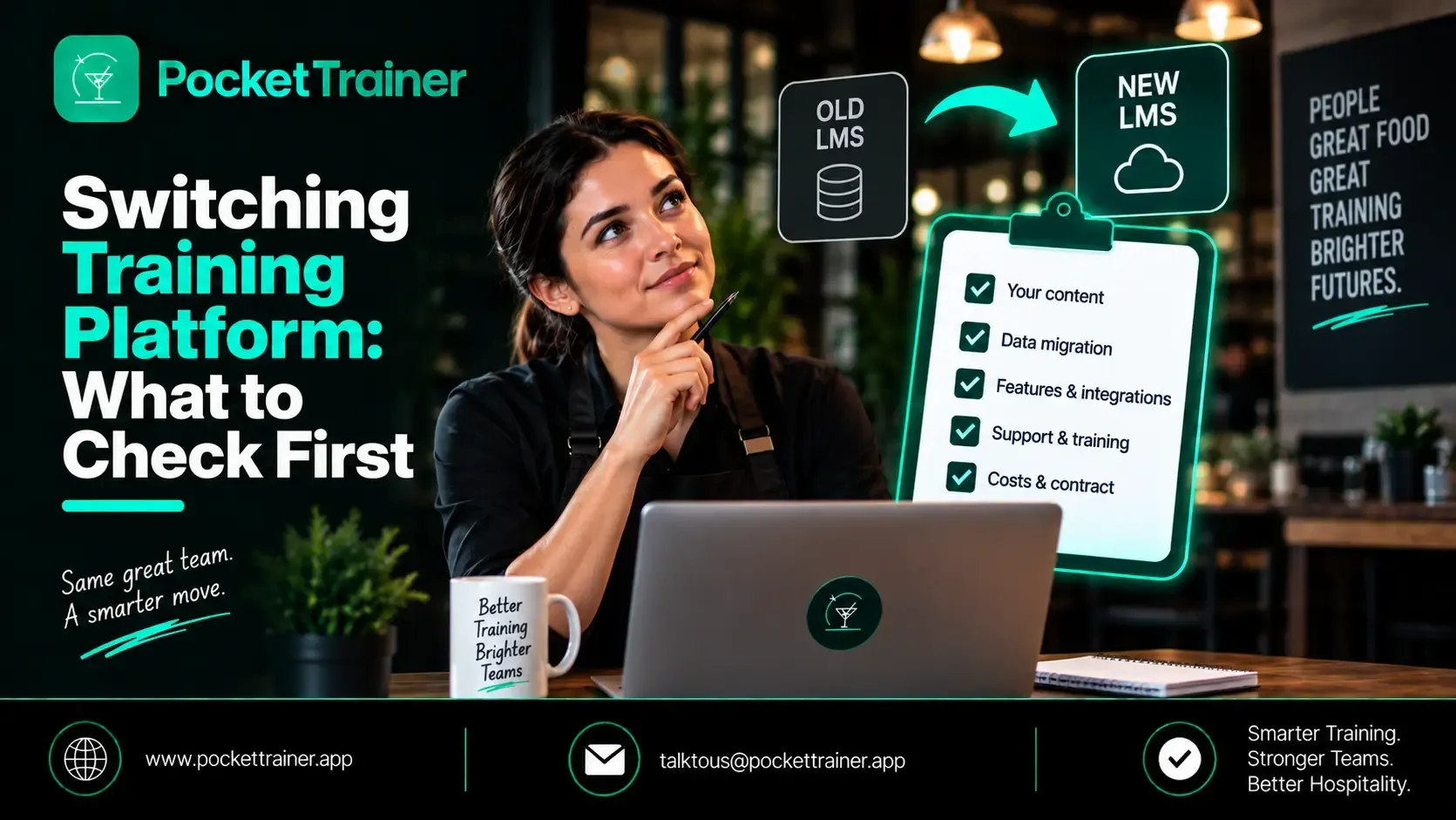 Switching Training Platform: What to Check First