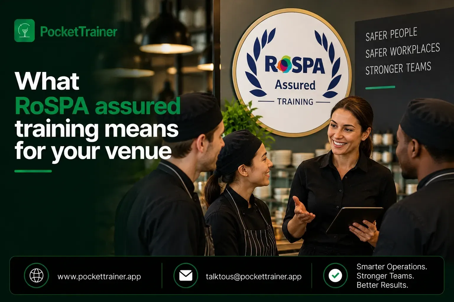 RoSPA assured training: what it means for venues