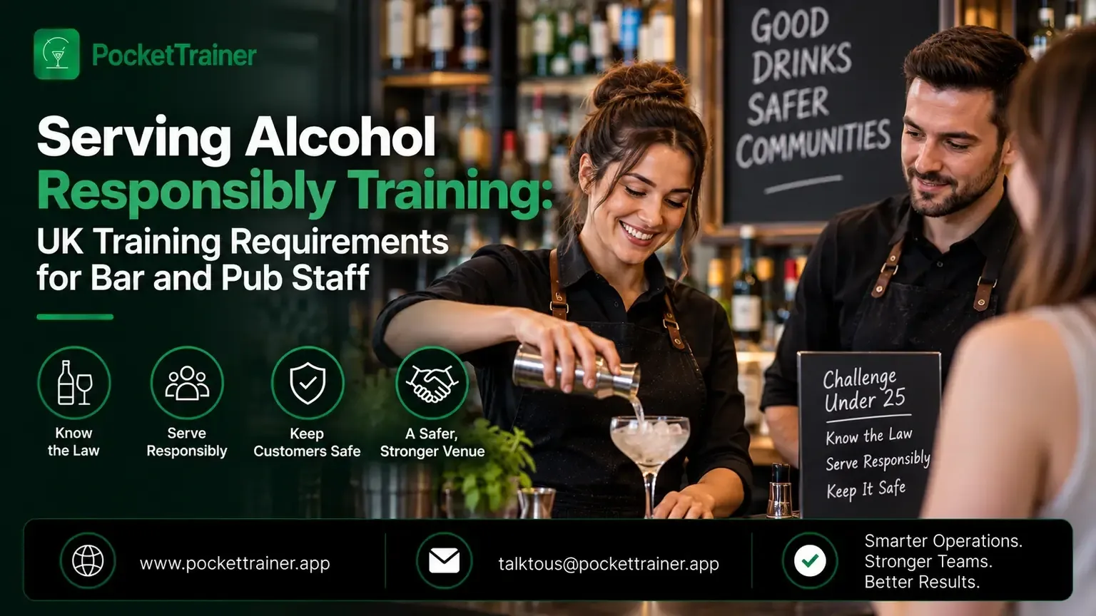 Serving Alcohol Responsibly Training: UK Training Requirements for Bar and Pub Staff
