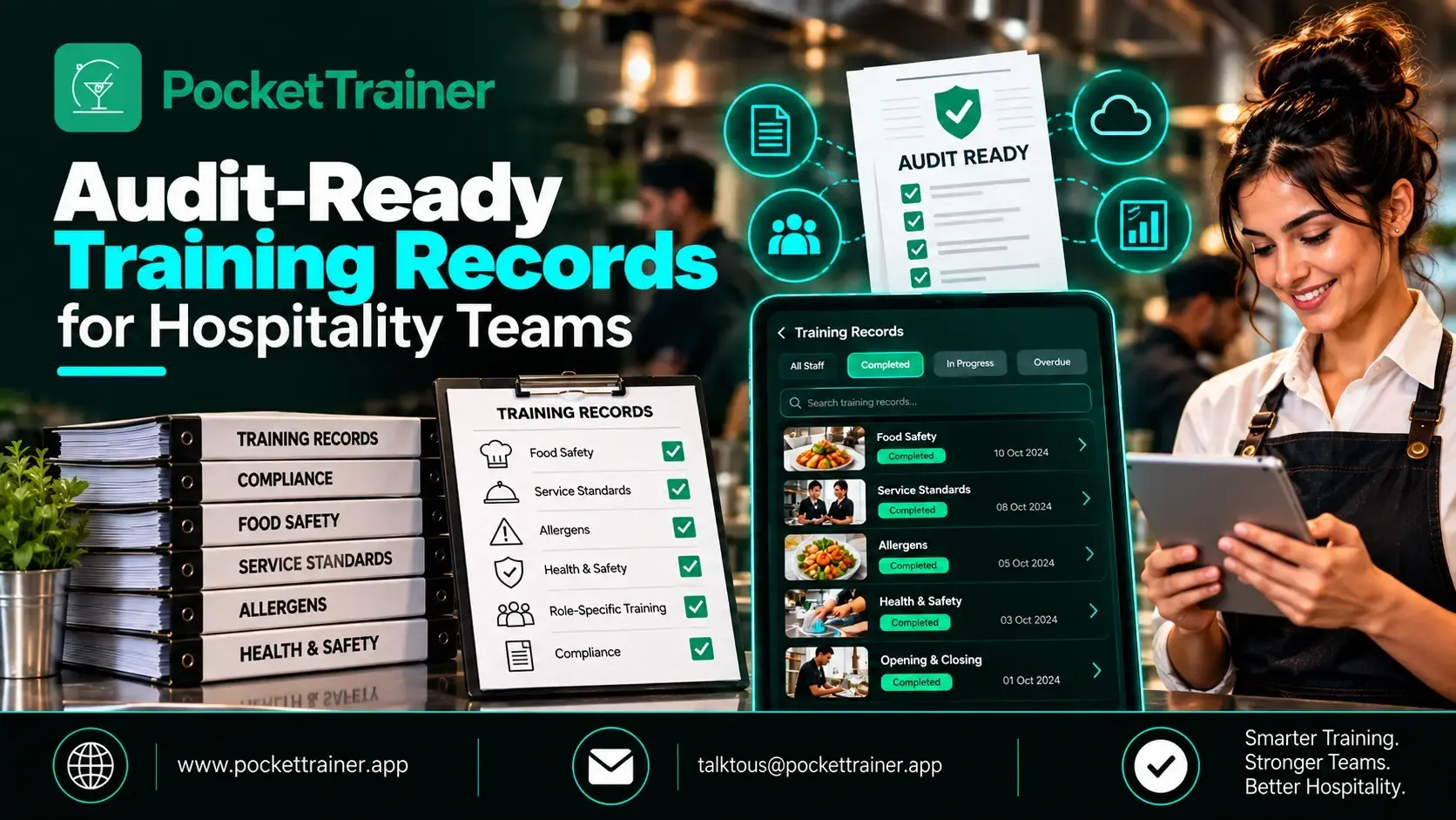 Audit-Ready Training Records for Hospitality Teams